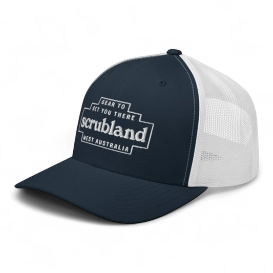 Scrubland Cap Blue/White